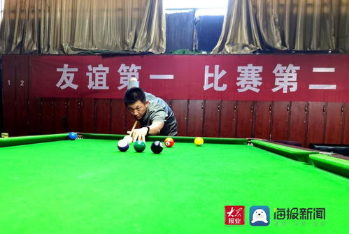 强军风采添活力 莒县军营台球赛火热开杆